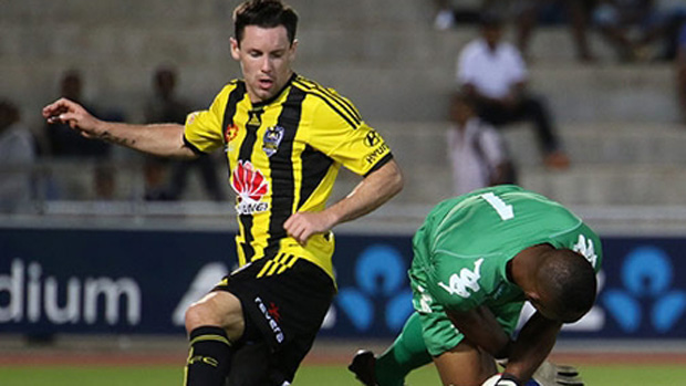 Blake Powell is eager to impress for his new club Wellington Phoenix.