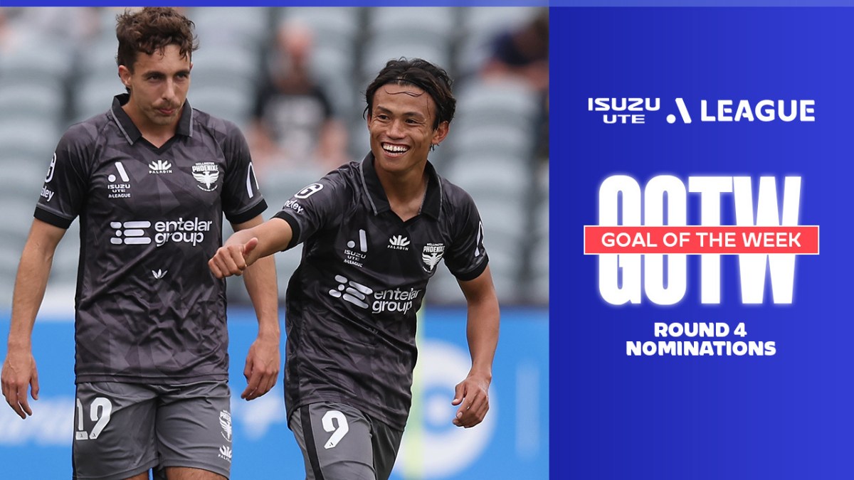 Isuzu UTE Goal of the Week Nominations | Round 4 | 2024-25 | A-League ...